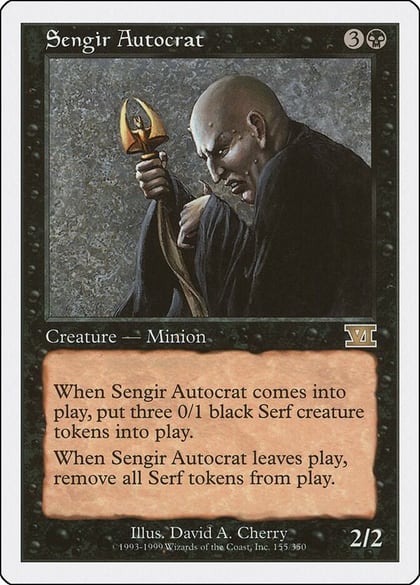 Sengir Autocrat, Classic Sixth Edition 155