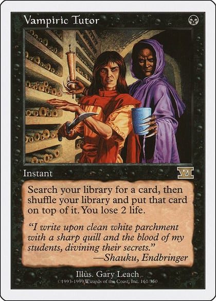 Vampiric Tutor, Classic Sixth Edition 161