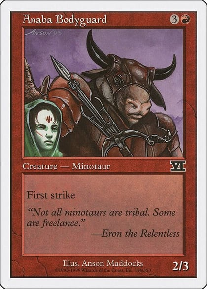 Anaba Bodyguard, Classic Sixth Edition 164