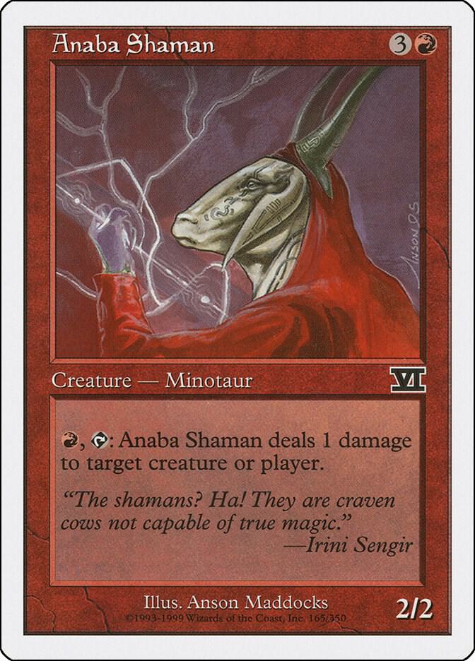 Anaba Shaman, Classic Sixth Edition 165