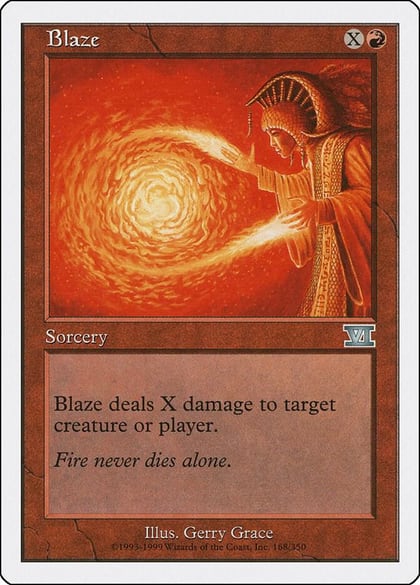 Blaze, Classic Sixth Edition 168