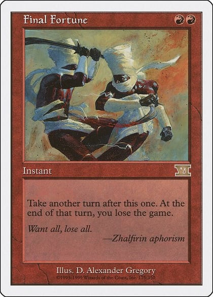 Final Fortune, Classic Sixth Edition 175