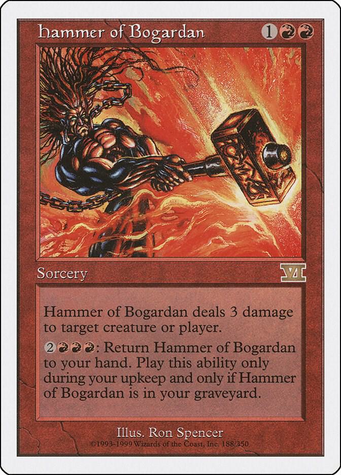 Hammer of Bogardan, Classic Sixth Edition 188