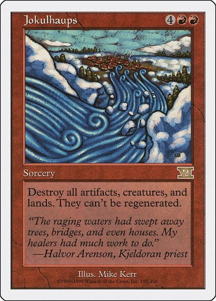 Jokulhaups, Classic Sixth Edition 192