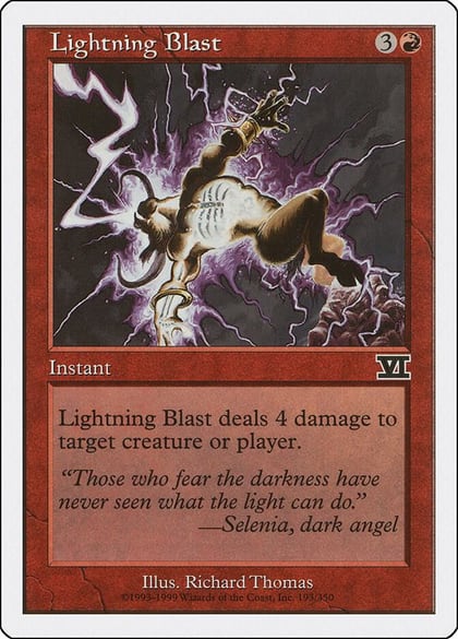 Lightning Blast, Classic Sixth Edition 193