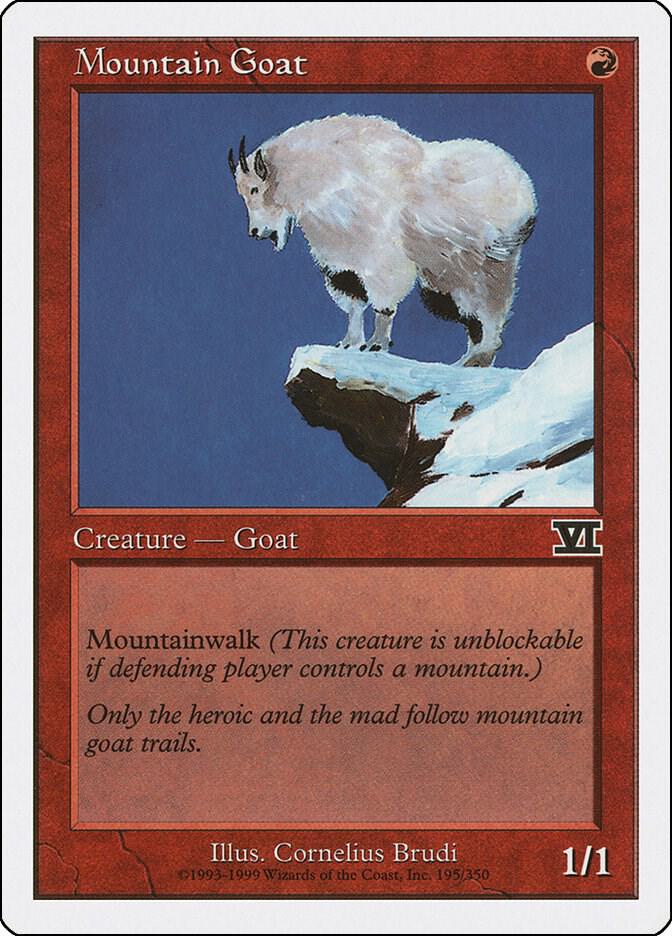 Mountain Goat, Classic Sixth Edition 195
