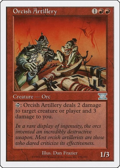 Orcish Artillery, Classic Sixth Edition 196