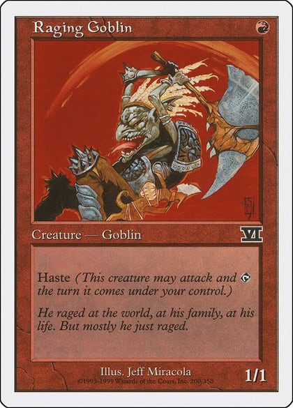 Raging Goblin, Classic Sixth Edition 200