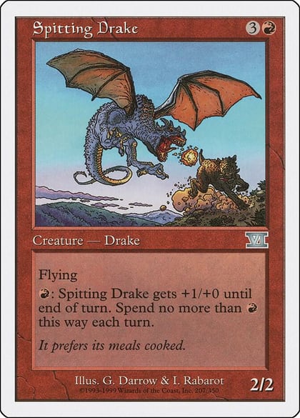 Spitting Drake, Classic Sixth Edition 207