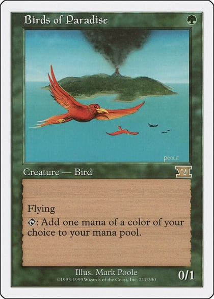 Birds of Paradise, Classic Sixth Edition 217