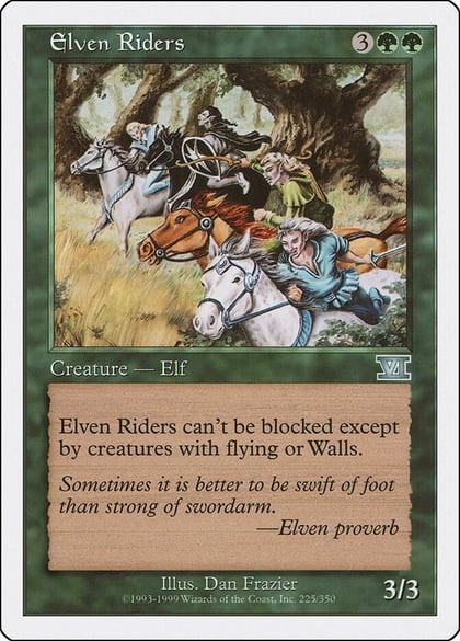 Elven Riders, Classic Sixth Edition 225