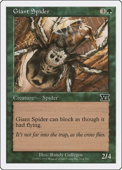 Giant Spider, Classic Sixth Edition 234