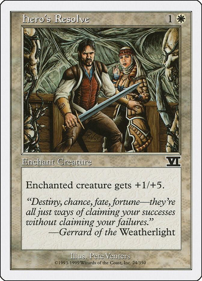 Hero's Resolve, Classic Sixth Edition 24