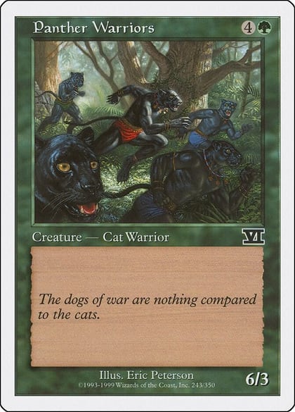 Panther Warriors, Classic Sixth Edition 243