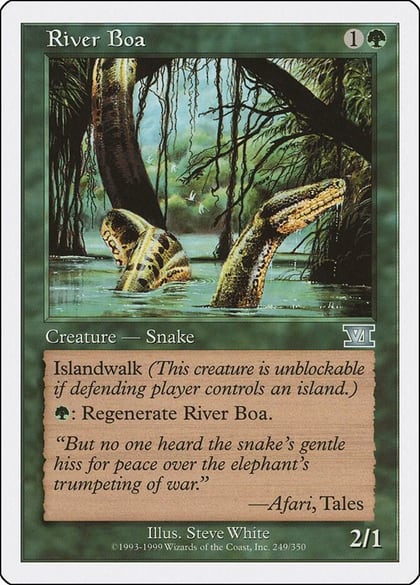 River Boa, Classic Sixth Edition 249