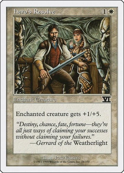 Hero's Resolve, Classic Sixth Edition 24
