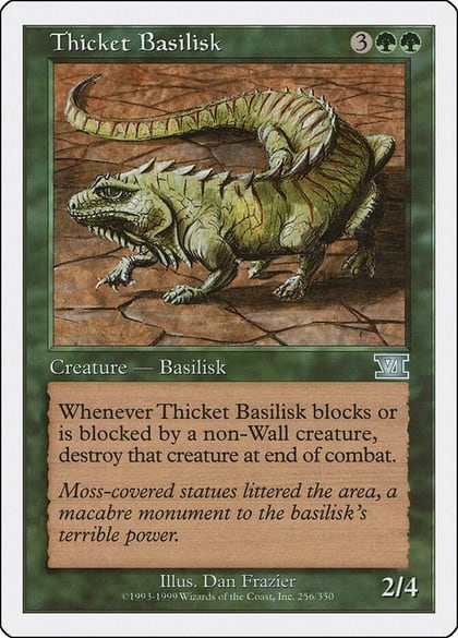 Thicket Basilisk, Classic Sixth Edition 256