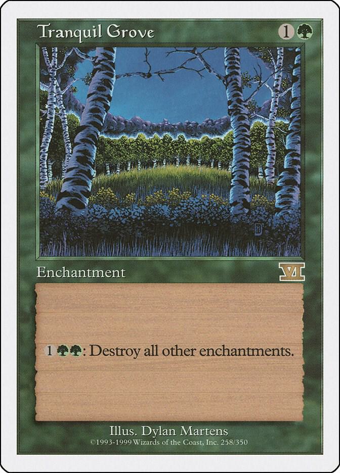 Tranquil Grove, Classic Sixth Edition 258