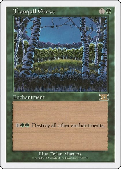 Tranquil Grove, Classic Sixth Edition 258