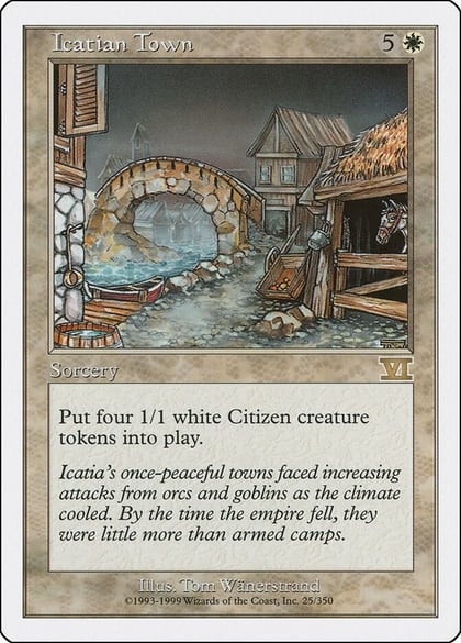 Icatian Town, Classic Sixth Edition 25