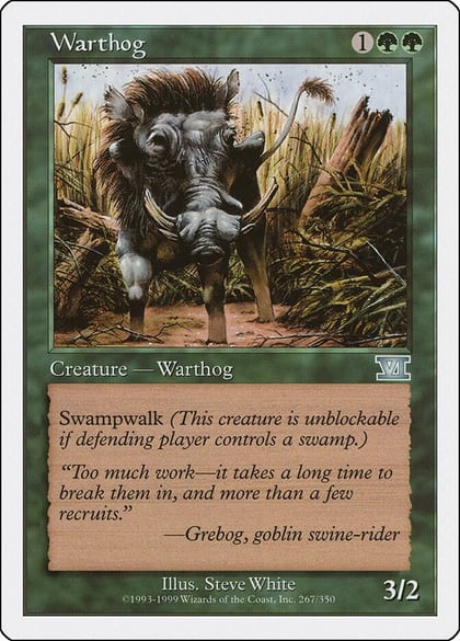 Warthog, Classic Sixth Edition 267