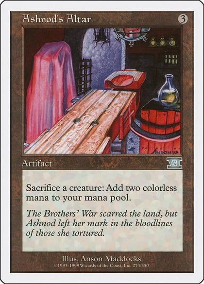 Ashnod's Altar, Classic Sixth Edition 274