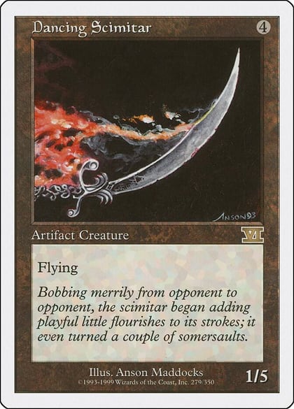 Dancing Scimitar, Classic Sixth Edition 279