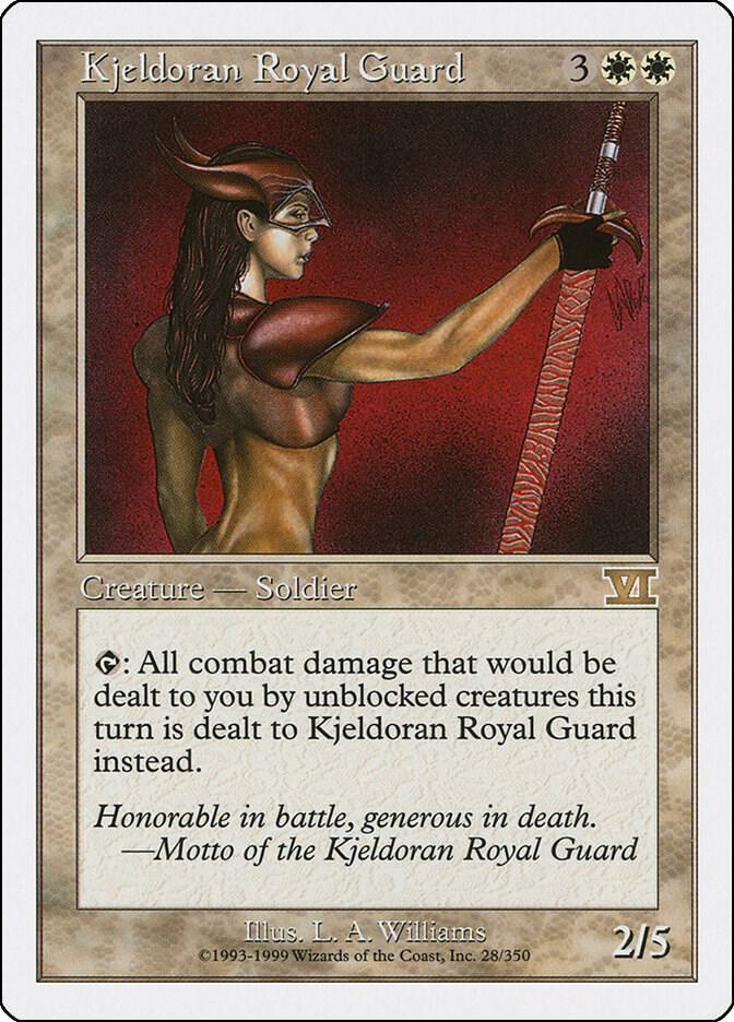 Kjeldoran Royal Guard, Classic Sixth Edition 28