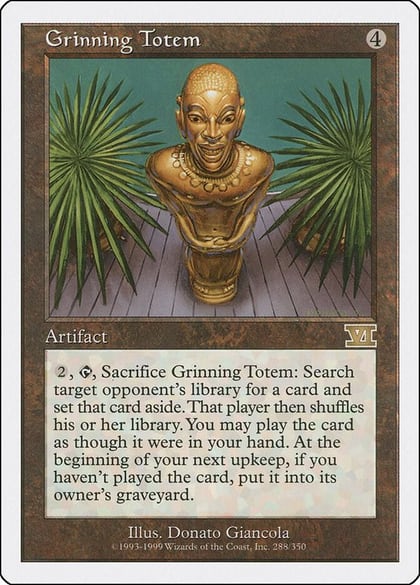 Grinning Totem, Classic Sixth Edition 288