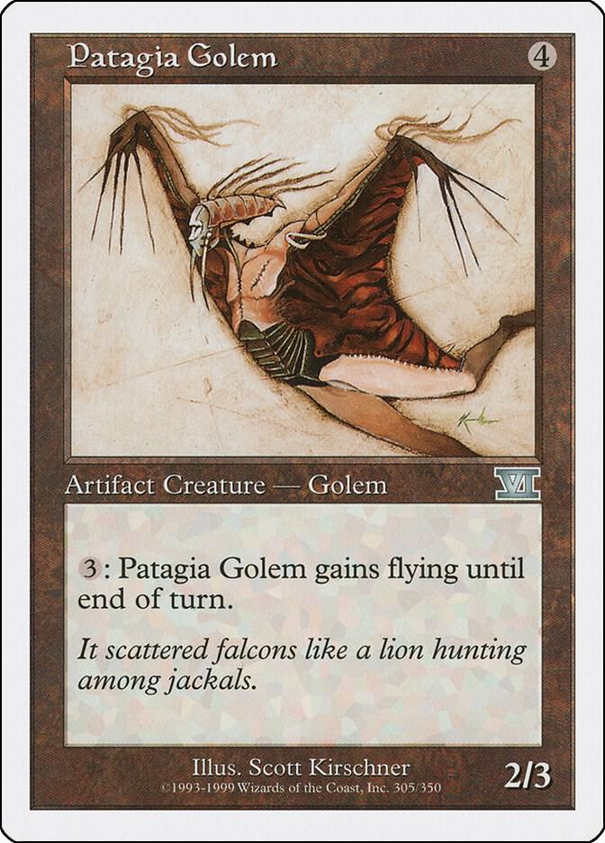 Patagia Golem, Classic Sixth Edition 305