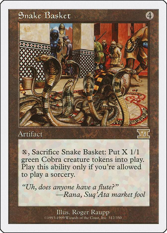 Snake Basket, Classic Sixth Edition 312