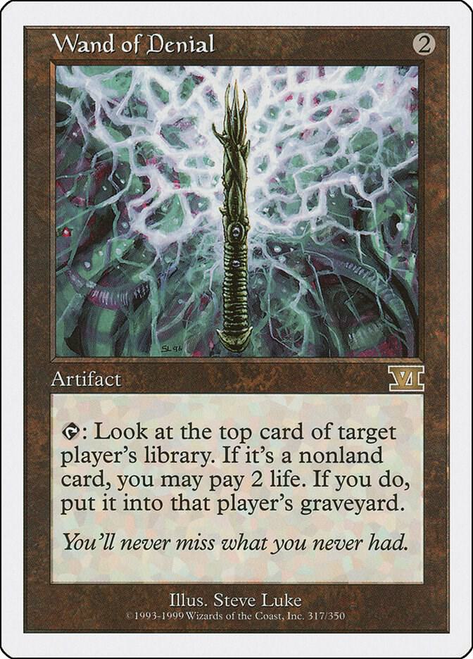 Wand of Denial, Classic Sixth Edition 317