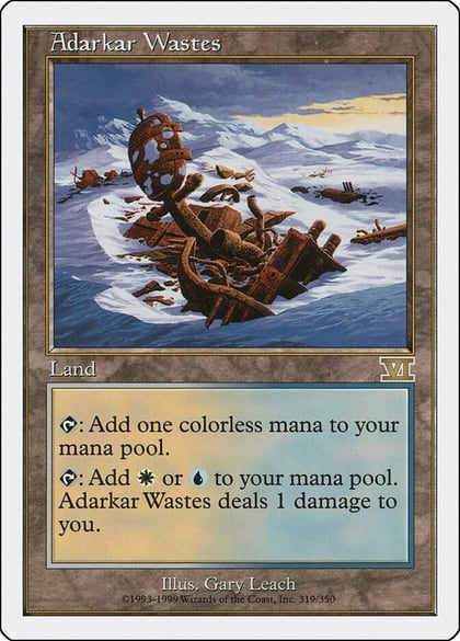 Adarkar Wastes, Classic Sixth Edition 319