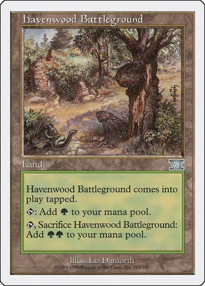Havenwood Battleground, Classic Sixth Edition 325