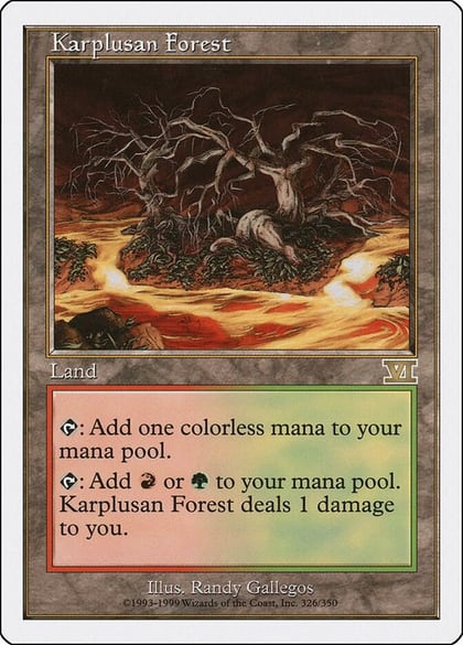 Karplusan Forest, Classic Sixth Edition 326
