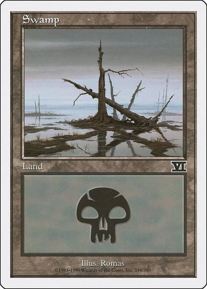 Swamp (339), Classic Sixth Edition 339