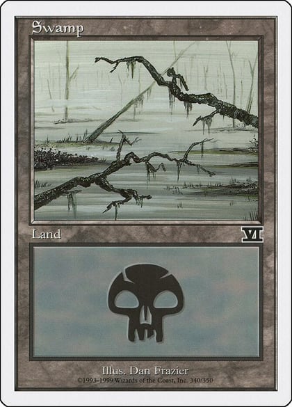 Swamp (340), Classic Sixth Edition 340