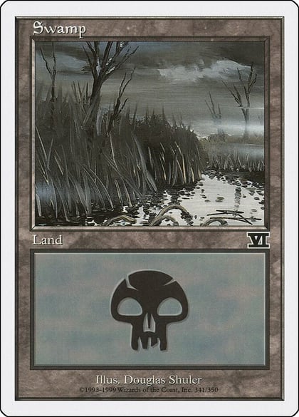 Swamp (341), Classic Sixth Edition 341