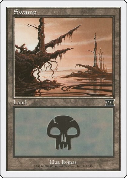 Swamp (342), Classic Sixth Edition 342
