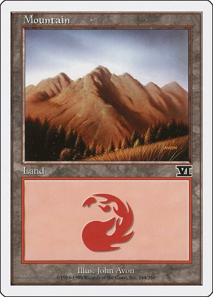 Mountain (344), Classic Sixth Edition 344