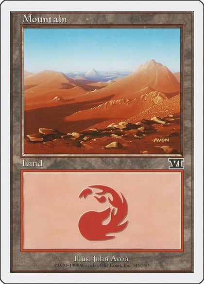 Mountain (345), Classic Sixth Edition 345