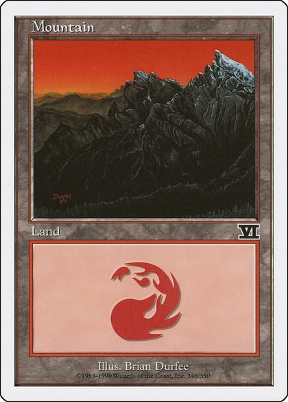 Mountain (346), Classic Sixth Edition 346