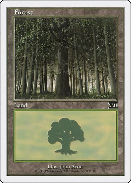 Forest (349), Classic Sixth Edition 349