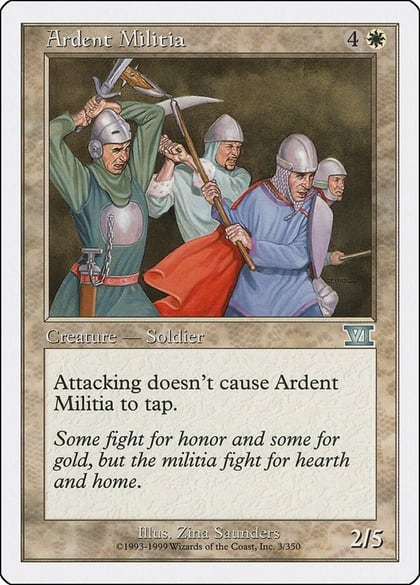 Ardent Militia, Classic Sixth Edition 3
