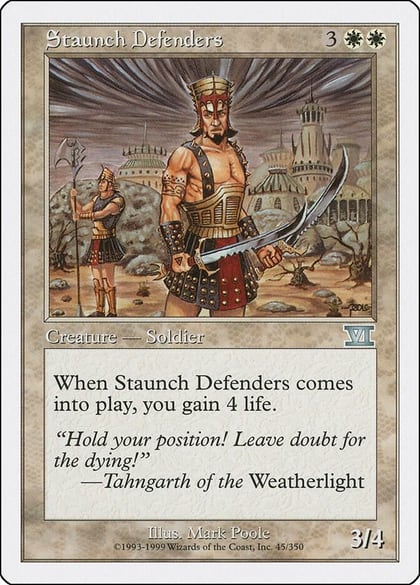 Staunch Defenders, Classic Sixth Edition 45