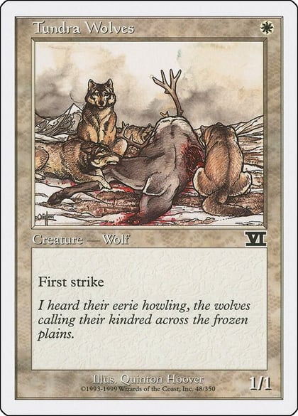 Tundra Wolves, Classic Sixth Edition 48
