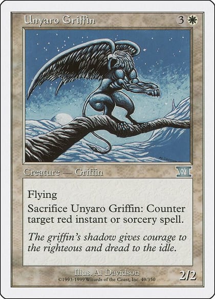 Unyaro Griffin, Classic Sixth Edition 49
