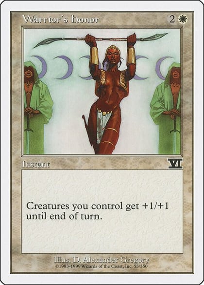 Warrior's Honor, Classic Sixth Edition 53