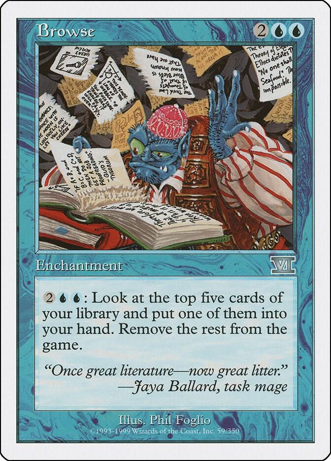 Browse, Classic Sixth Edition 59