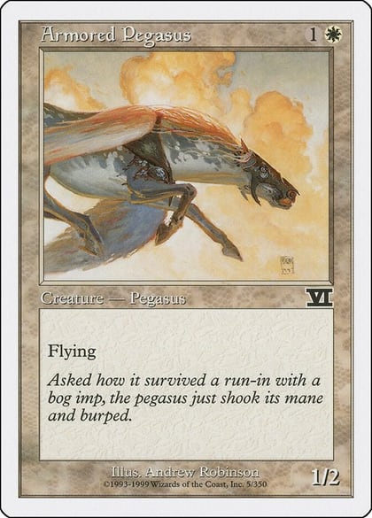 Armored Pegasus, Classic Sixth Edition 5